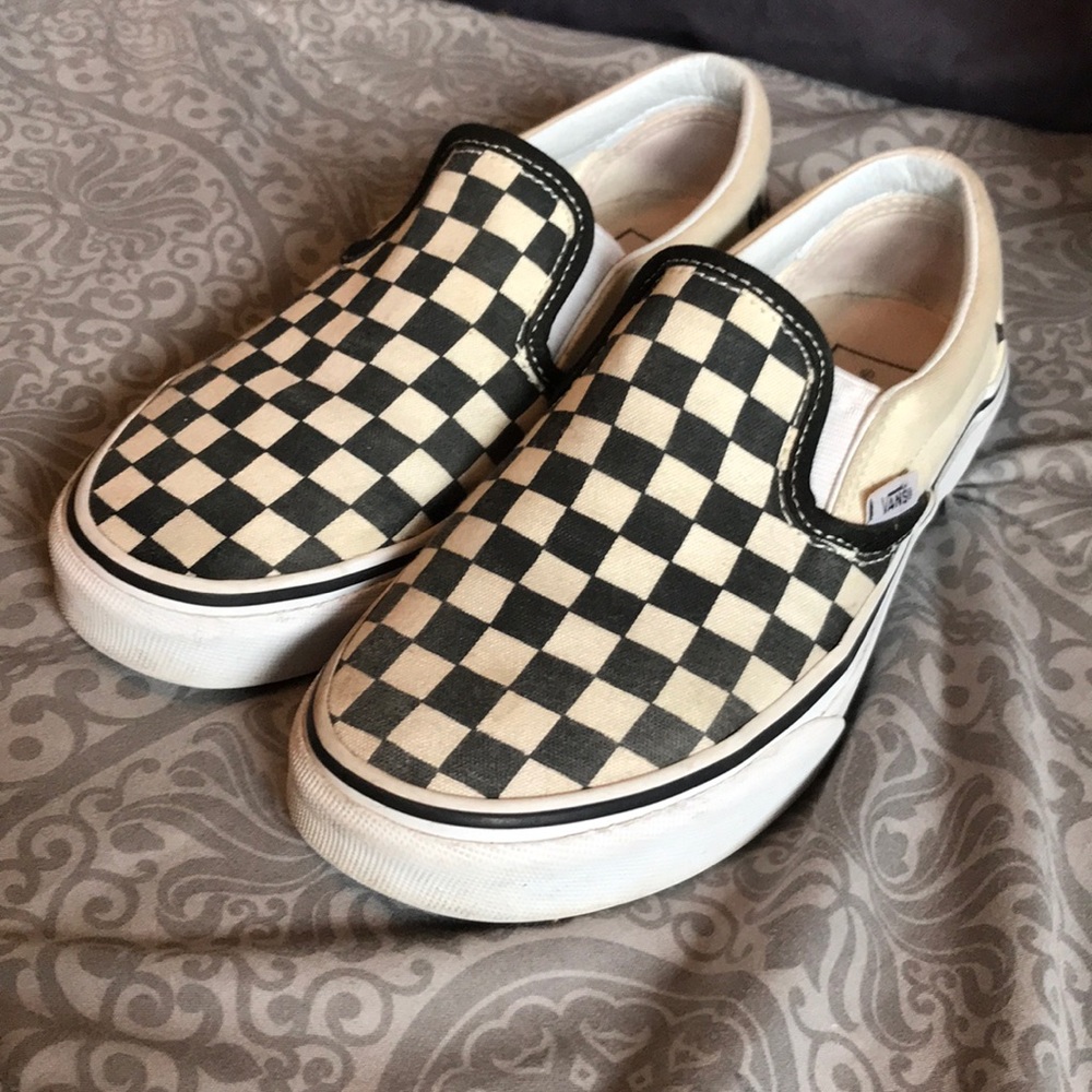 Checkered Vans